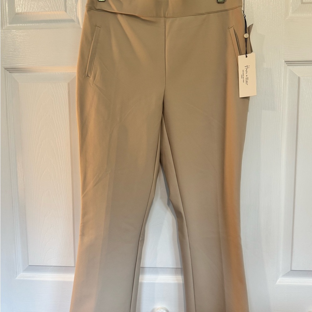 Theory Light Beige Trousers